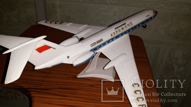 Сборная модель самолёта Ту-134, ГДР, Plasticart, фото №2