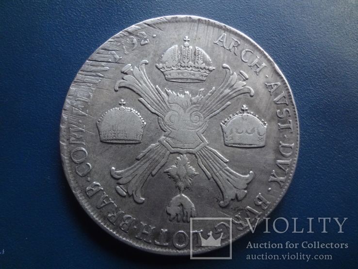 1 талер 1792 Милан  серебро   (Э.6.5)~, фото №4