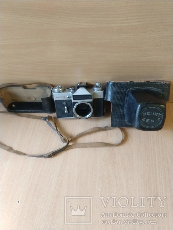 Фотоаппарат советский Зенит Minolta GTL без объектива, фото №5
