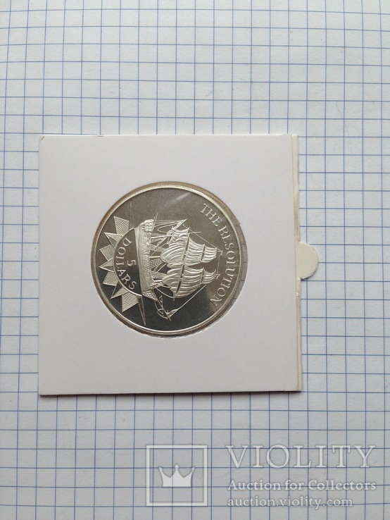 Ниуэ. 5 долларов. 1996 г. Серебро. 925 пр. 31,1 гр., фото №3