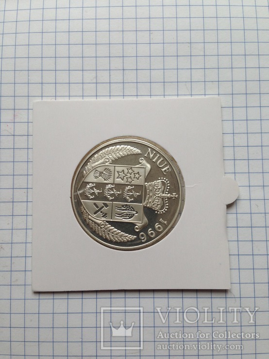 Ниуэ. 5 долларов. 1996 г. Серебро. 925 пр. 31,1 гр., фото №7