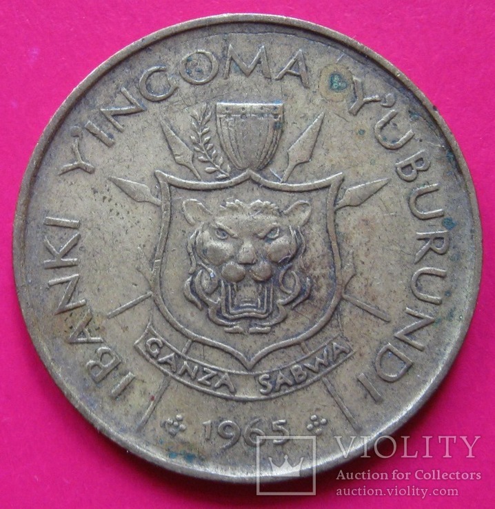 Бурунди 1 франк 1965