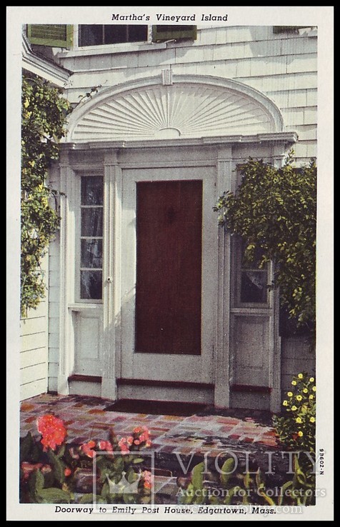 Портал Emily Post House. Edgartown, штат Массачусетс (США, 1930-е годы)