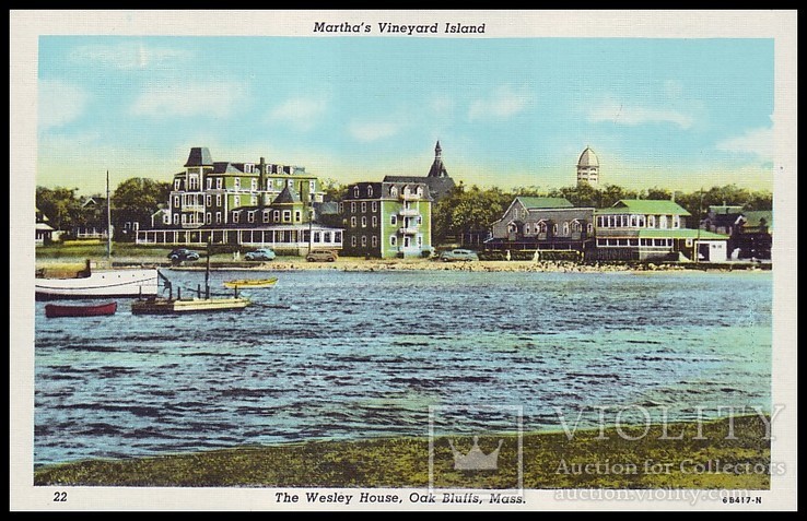 The Wesley House. Oak Bluffs, штат Массачусетс (США, 1930-е годы)