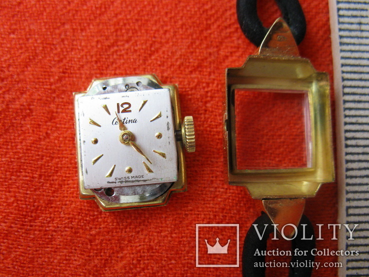 Золотий Швейцарський годинник - Certina, фото №9