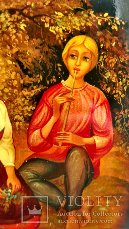 Блокнот, Федоскино, 1985, Молода пара., фото №5