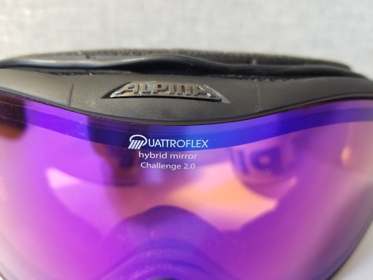 Горнолыжная маска Alpina Quattroflex Hybrid Mirror Challenge 2.0 (код 25), фото №4