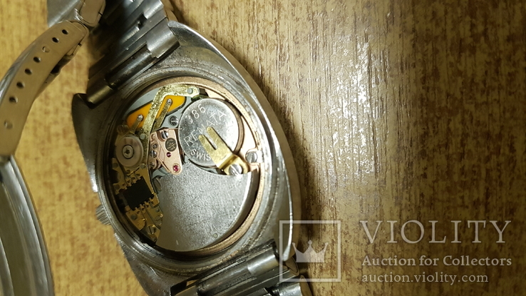 Швейцарские часы "Omega" megaquartz оригинал. 32 камня. Калибр 1310, фото №9