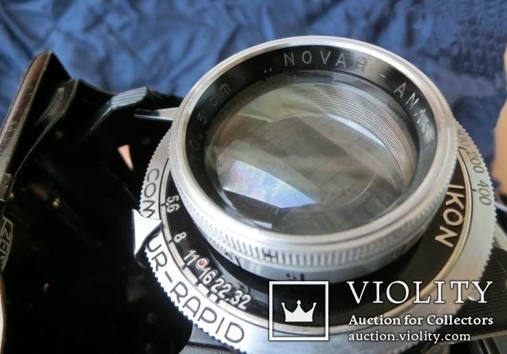 Zeiss Ikon Ikonta 6x9 lens Novar-Anastigmat 3.5 / 105,, фото №7