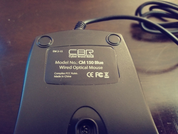 Мышки проводные CBR CM 150 (Blue) (дешевле чем заказать в Китае), photo number 6