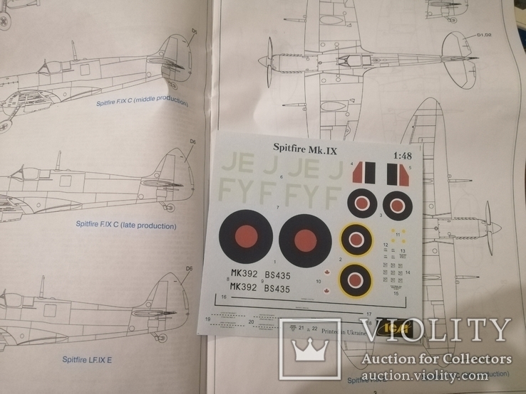 Spitfire Mk.lX 1:48 ICM, фото №6