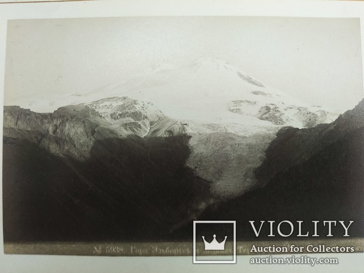 Гора Эльбрус и ледник, фото №3