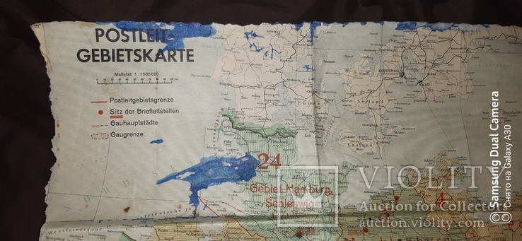 Карта Европы версия вермахта 1942-1943гг., фото №3