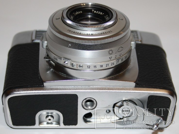 Фотоаппарат Zeiss Ikon Contessa SLK (объектив Carl Zeiss Tessar 50/2.8), фото №9