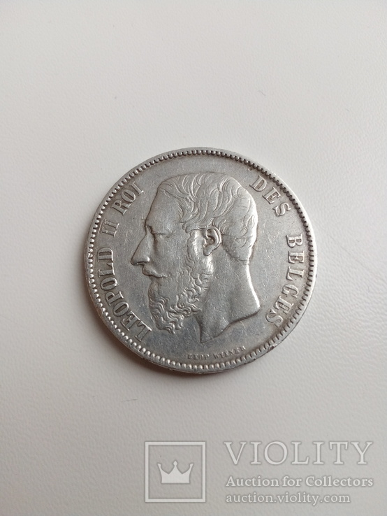 5 франков 1876 г., фото №2