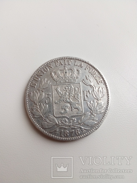 5 франков 1876 г., фото №3