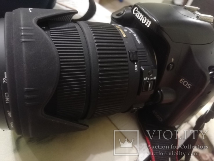  Canon 450D с объективом Sigma 18-200 DC OS, фото №8