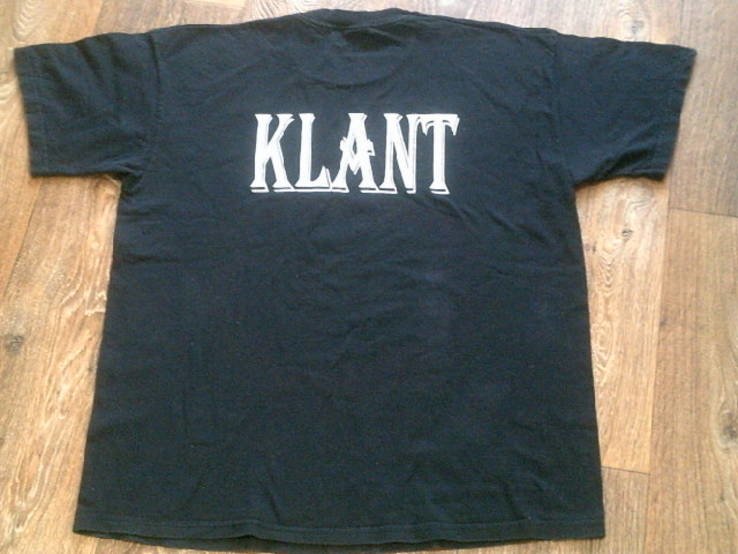 Klant (Ирландия)- фирменная черная футболка разм.XL, фото №3