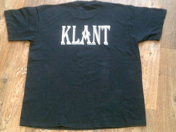 Klant (Ирландия)- фирменная черная футболка разм.XL, numer zdjęcia 8