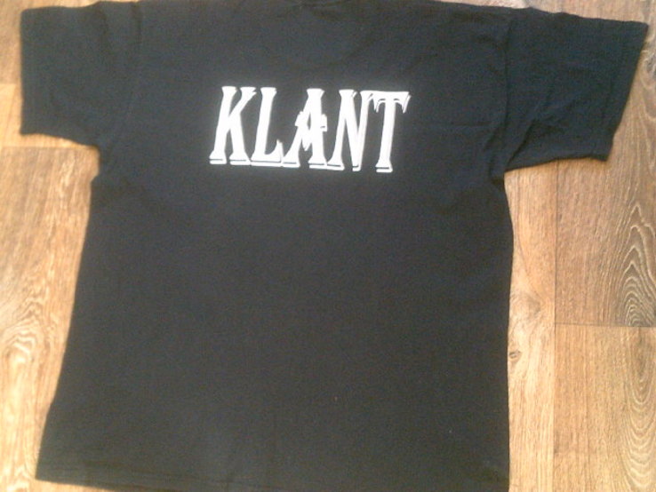 Klant (Ирландия)- фирменная черная футболка разм.XL, numer zdjęcia 9