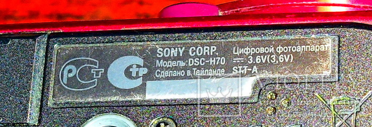 Цифровой фотоаппарат Sony Cyber-shot DSC-H70, фото №12