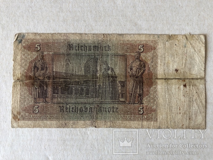 5 reichsmark 1942, фото №3