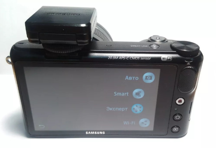 Фотоаппарат Samsung NX2000 20-50mm Матрица 23.5 × 15.7 мм, 20.3 Мп, фото №8