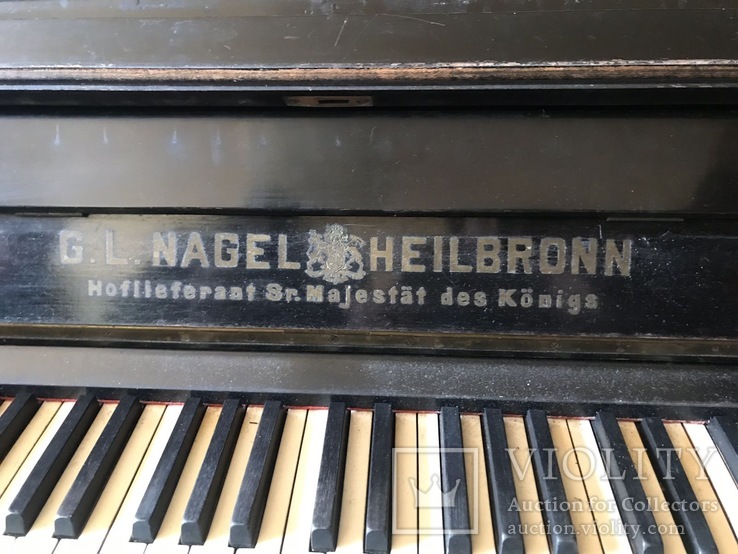 G.L. Nagel Heilbronn Пианино 1828 года, фото №2