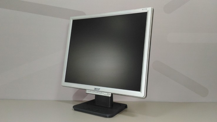 Монитор 17" Acer AL1716s  В комплекте кабеля питания и VGA., фото №4