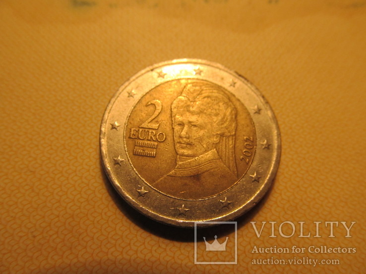 2 евро 2002г