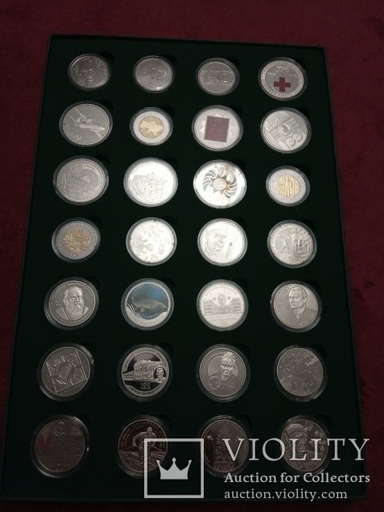 Годовой набор памятных и юбилейных монет Украины 2018г. с упаковкой, фото №2