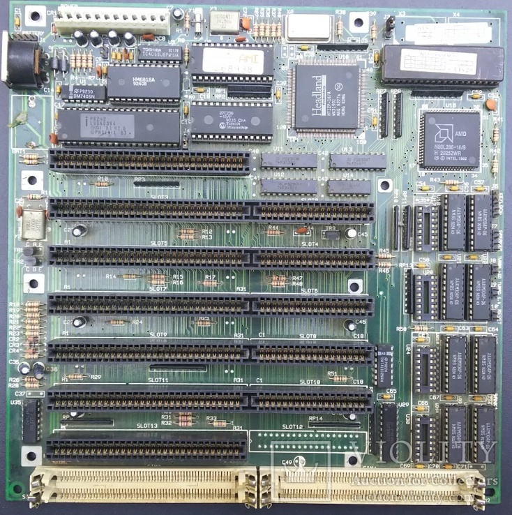 Материнка с 286 процессором (l1069)