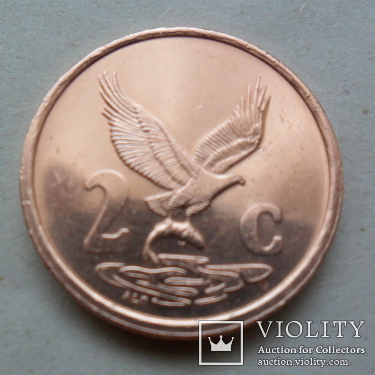 Южно-африканская республика  2 цента 1999 год  (174), фото №2