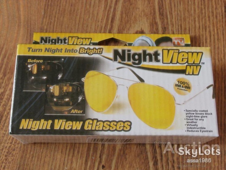 Водительские очки антифары для автомобилистов Glasses Night view