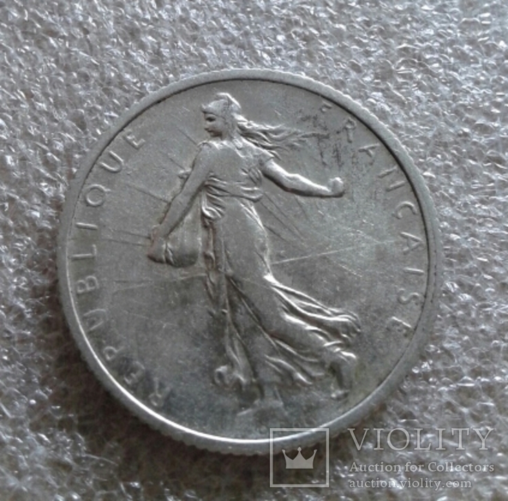 1 франк 1918г. Франция, фото №3
