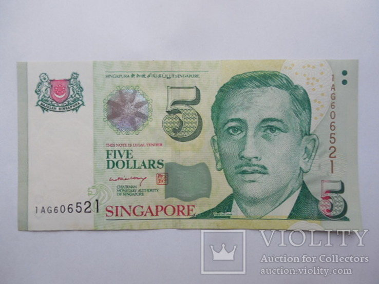 Сингапур 5 долларов