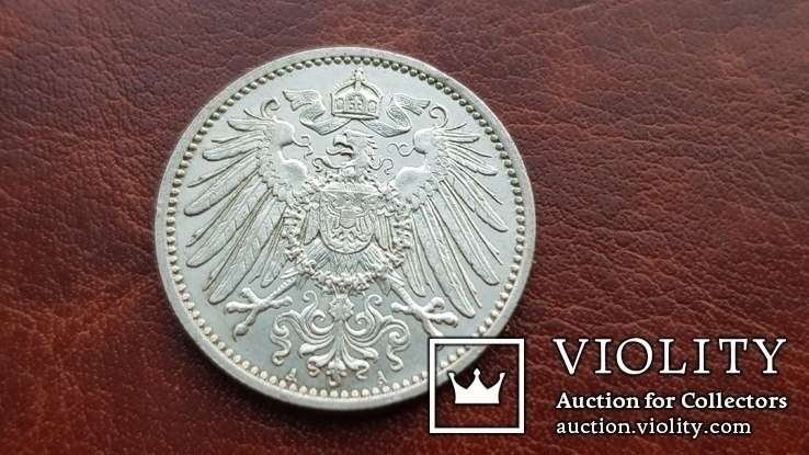 1 марка 1915 р. Німеччинв. Вільгельм II, фото №5