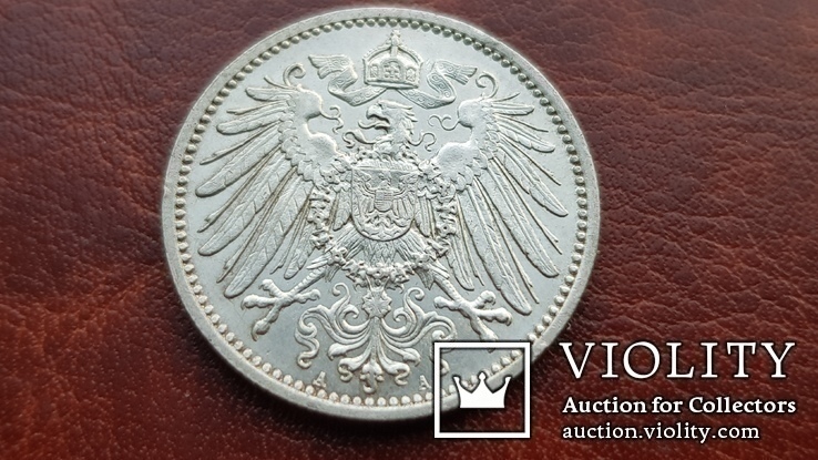 1 марка 1915 р. Німеччинв. Вільгельм II, фото №7
