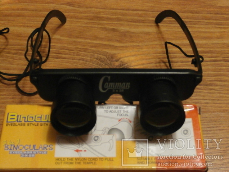 Очки бинокуляры 3x28 Binoculars Camman Усиление: 3 х 28