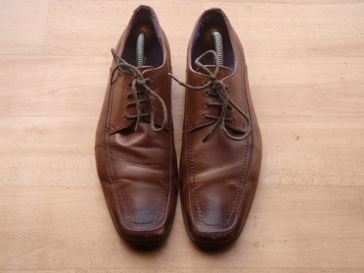 Туфлі коричневі 42 розмір. 264 лот. Розпродаж туфлів., фото №4