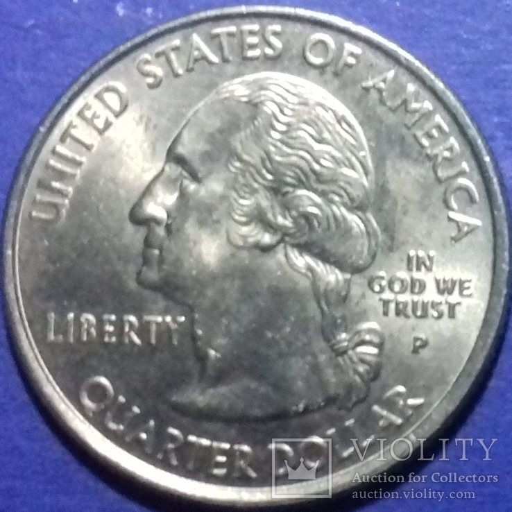 США 25 центів  Аляска Р, фото №3