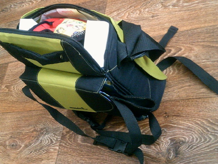 Munchkin travel booster стульчик рюкзак + жилет для купания, photo number 11