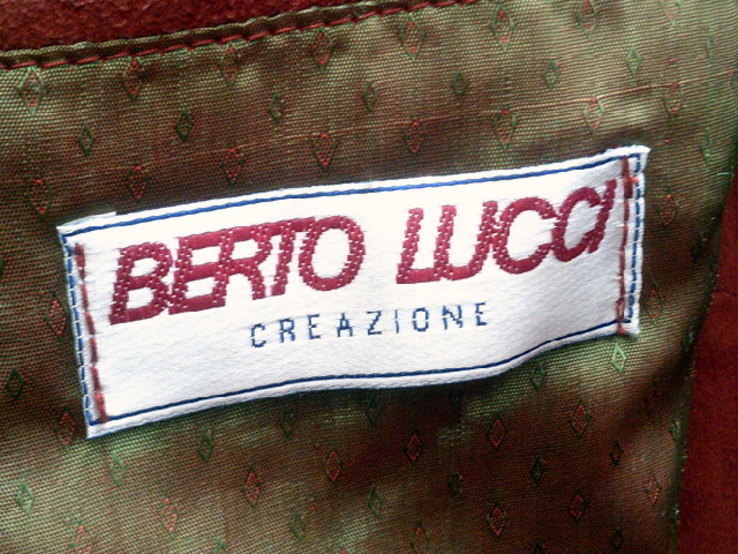 Berto Lucci (Италия) - замшевая куртка, numer zdjęcia 8
