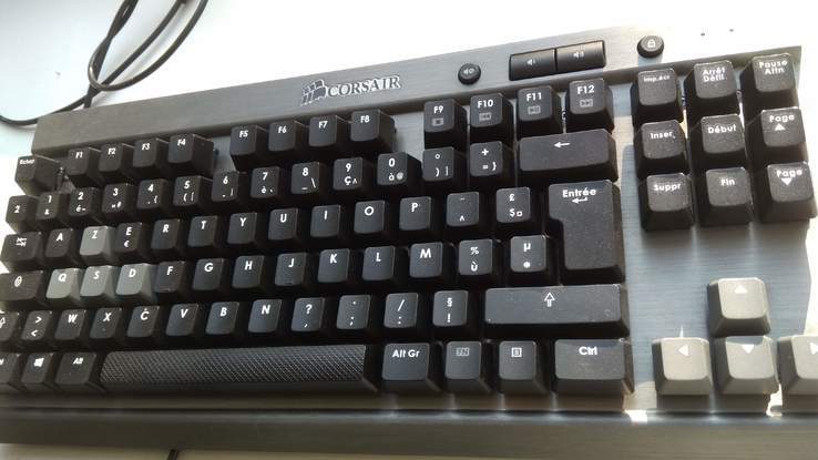 Клавиатура игровая Corsair Vengeance K65 Compact Mechanical USB FR, numer zdjęcia 4