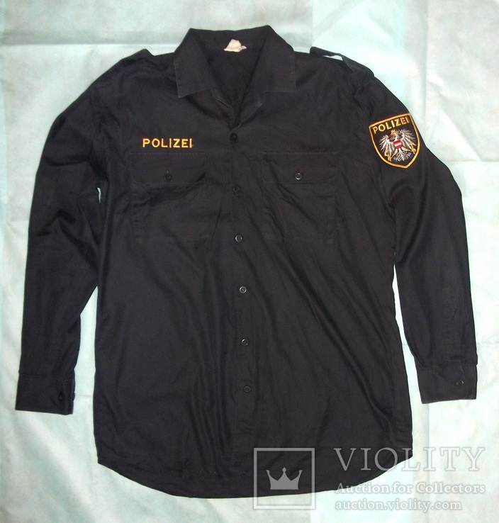Рубашка Polizei Австрийская полиция (оригинал)