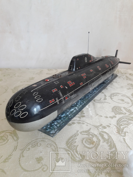 Сувенир, модель атомной подводной лодки, СССР, фото №9