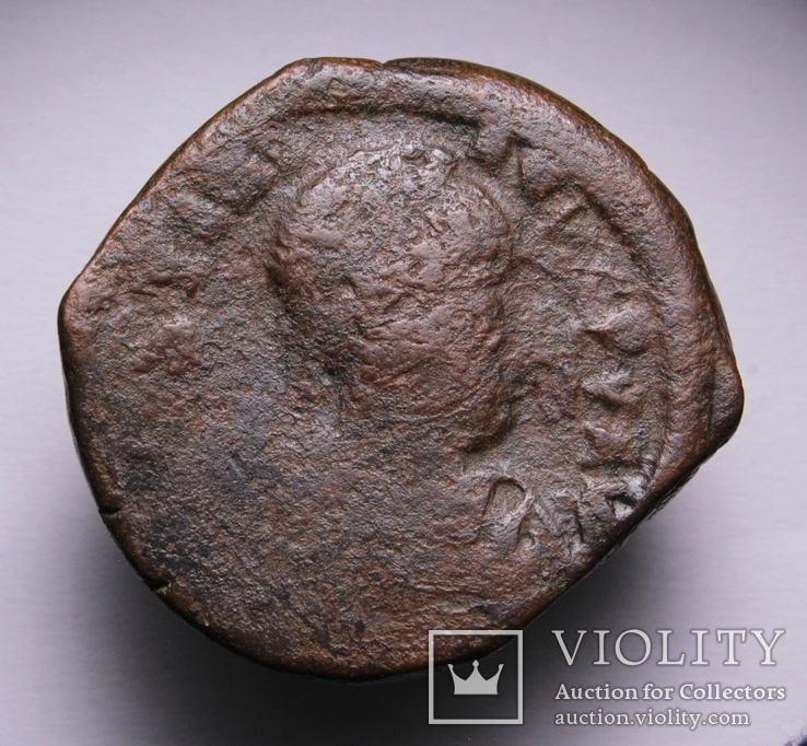 Юстиніан І (527-565р.), 40 нумміїв (фоліс), м.Константинополь, 527-538р. (2), фото №3