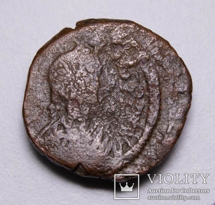 Юстиніан І (527-565р.), 40 нумміїв (1 фоліс), м.Константинополь, 527-538р., фото №8