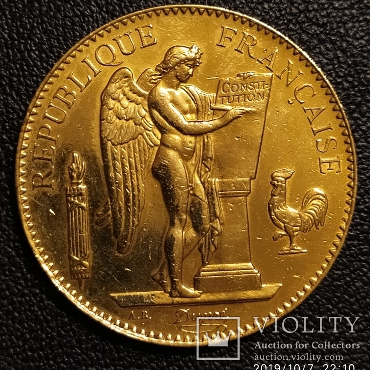 100 франков 1886г.Франция., фото №4