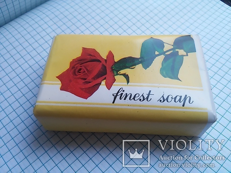 Мыло, туалетное: "finest soap" alko - rosa 100 g. Made in F.R. of Germany, фото №2